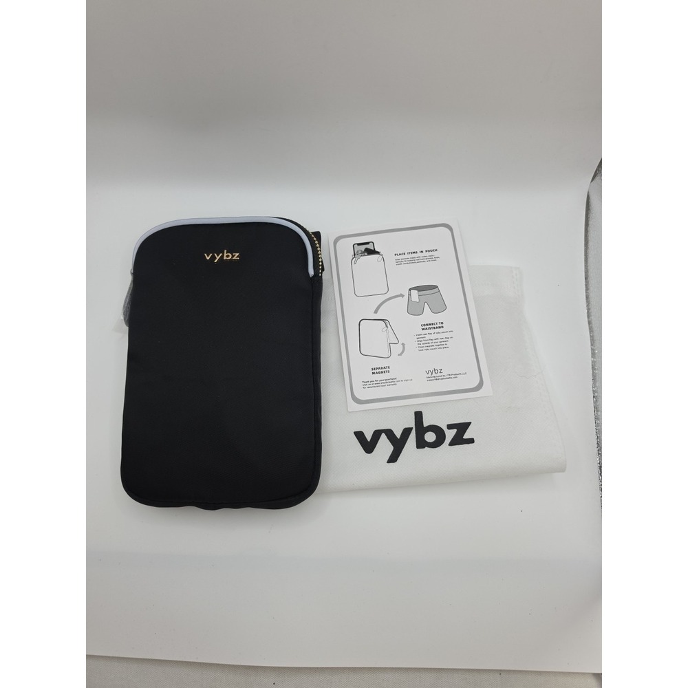 Vybz Magnetic Hip Bag Pouch Pocket Pal Black New In Package Unisex